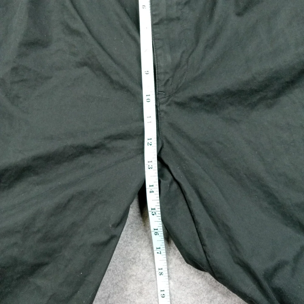 Polo Golf Pants Mens 42x30 Black 100% Cotton‎ Pleated Chino Straight Leg Casual